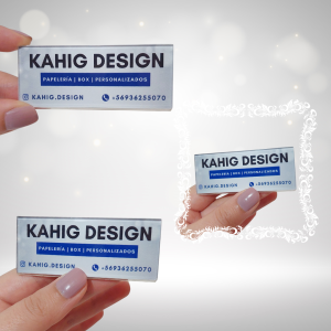 Piochas Informativas Acrilicas